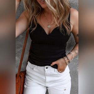 Sweetheart Neck Wide Strap Tank Top  Hit The Like ♡ Button For SALE!!